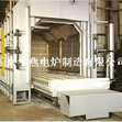 Trolley type tempering furnace