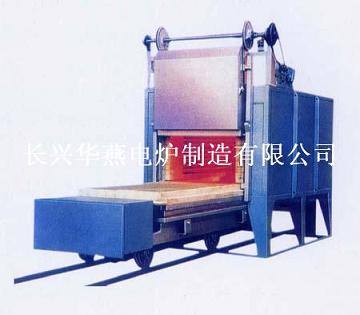 Trolley type resistance furnace