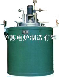 Pit vacuum pulse nitriding furnace